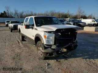 2016 Ford Super Duty F-250 SRW Lariat with VIN 1FT7W2BT6GEB60090, listed as a Copart auction lot 48417805 with 185,222 mi miles and Salvage Title. Bid and sale history available at carsss.com. Image 10.