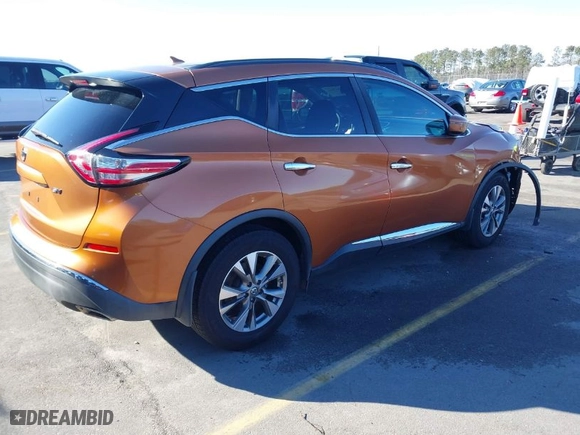 2016 Nissan Murano Platinum with VIN 5N1AZ2MG4GN138744, listed as a IAAI auction lot 41347682 with 73,266 mi miles. Bid and sale history available at carsss.com. Image 4.