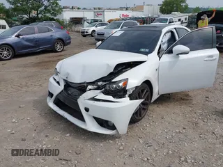 2015 Lexus IS 250 with VIN JTHBF1D2XF5046910, listed as a IAAI auction lot 42621534 with 79,155 mi miles and . Bid and sale history available at DreamBid. Image 6.