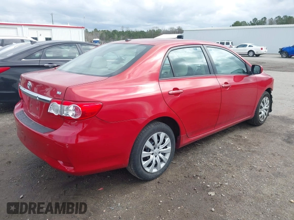 2012 Toyota Corolla L with VIN 2T1BU4EE5CC915400, listed as a IAAI auction lot 41814997 with 141,313 mi miles. Bid and sale history available at carsss.com. Image 4.