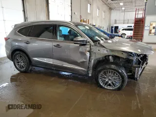 2023 Acura MDX Advance with VIN 5J8YE1H80PL038519, listed as a Copart auction lot 60231405 with 18,003 mi miles and Clean title. Bid and sale history available at DreamBid. Image 4.