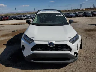 2021 Toyota RAV4 Hybrid LE with VIN 4T3LWRFVXMU044589, listed as a Copart auction lot 62431265 with 52,243 mi miles and Salvage title. Bid and sale history available at DreamBid. Image 5.