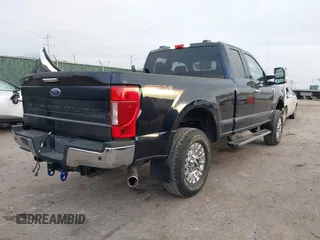 2021 Ford Super Duty F-250 SRW XL with VIN 1FT7X2B65MEC48955, listed as a IAAI auction lot 38286517 with 41,205 mi miles. Bid and sale history available at carsss.com. Image 4.