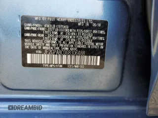 2016 Subaru Crosstrek Premium z VIN JF2GPABC0G8306488, wystawiony jako Copart lot #54108375 z przebiegiem 49 009 mil mil oraz Szkoda całkowita • Salvage title. Historia ofert i sprzedaży dostępna na DreamBid. Obrazek 13.