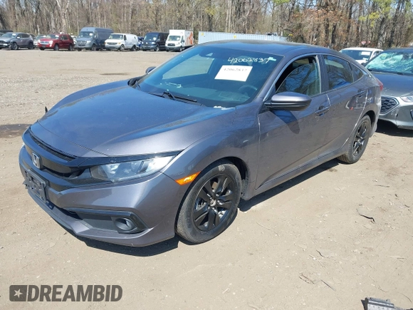 2019 Honda Civic Sport with VIN 19XFC2F88KE208342, listed as a IAAI auction lot 42062837 with 46,475 mi miles and . Bid and sale history available at DreamBid. Image 18.