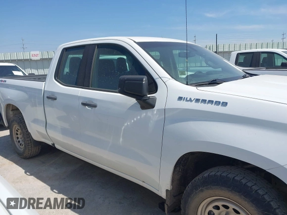 2020 Chevrolet Silverado 1500 Work Truck with VIN 1GCRYAEF3LZ178343, listed as a IAAI auction lot 42223508 with 77,396 mi miles and . Bid and sale history available at DreamBid. Image 13.