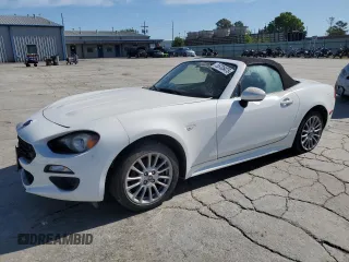 2017 FIAT 124 Spider Classica with VIN JC1NFAEK0H0106431, listed as a Copart auction lot 55705475 with 56,230 mi miles and Clean title. Bid and sale history available at DreamBid. Image 1.