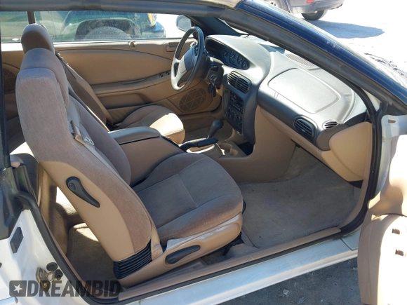1996 Chrysler Sebring with VIN 3C3EL45X2TT307062, listed as a IAAI auction lot 41683313 with 37,004 mi miles and . Bid and sale history available at DreamBid. Image 5.