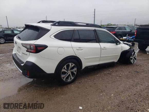 2022 Subaru Outback Limited z VIN 4S4BTANC2N3247191, wystawiony jako Copart lot #50521355 z przebiegiem 53 165 mil mil oraz Szkoda całkowita • Salvage title. Historia ofert i sprzedaży dostępna na DreamBid. Obrazek 3.