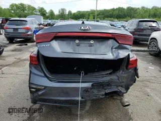 2019 Kia Forte LXS with VIN 3KPF24AD3KE041293, listed as a Copart auction lot 54855465 with 167,155 mi miles and Salvage title. Bid and sale history available at DreamBid. Image 6.
