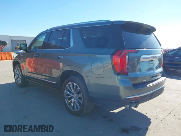 2024 GMC Yukon Denali with VIN 1GKS2DKL9RR208179, listed as a IAAI auction lot 41410072 with 19,896 mi miles. Bid and sale history available at carsss.com. Image 3.