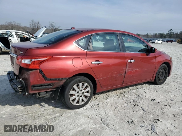 2016 Nissan Sentra SV with VIN 3N1AB7AP9GY310363, listed as a Copart auction lot 48677115 with 143,395 mi miles and Salvage Title. Bid and sale history available at DreamBid. Image 3.