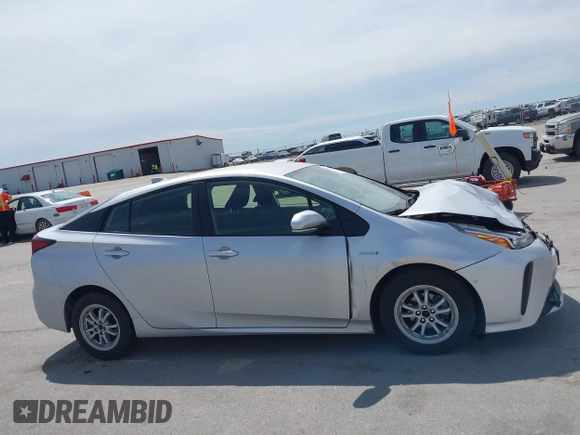 2020 Toyota Prius L Eco with VIN JTDKARFU5L3117287, listed as a IAAI auction lot 42202426 with 122,870 mi miles and . Bid and sale history available at DreamBid. Image 13.