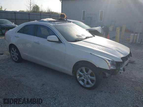 2014 Cadillac ATS Standard AWD with VIN 1G6AG5RX8E0152177, listed as a IAAI auction lot 42095293 with 143,485 mi miles and . Bid and sale history available at carsss.com. Image 1.