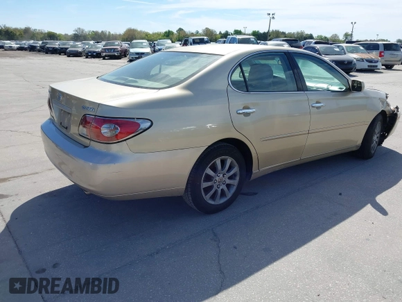 2003 Lexus ES 300 with VIN JTHBF30G730144122, listed as a IAAI auction lot 41738397 with 264,443 mi miles and . Bid and sale history available at carsss.com. Image 4.