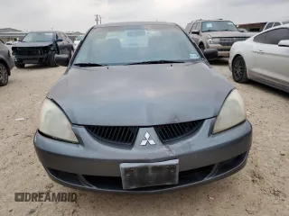 2005 Mitsubishi Lancer ES with VIN JA3AJ26E55U037141, listed as a Copart auction lot 47612055 with 0 mi miles and Salvage Title. Bid and sale history available at carsss.com. Image 5.