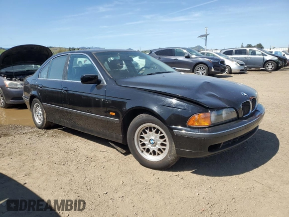 1997 BMW 5 Series 528iA with VIN WBADD6327VBW13599, listed as a Copart auction lot 48437845 with 84,882 mi miles and Clean Title. Bid and sale history available at carsss.com. Image 4.