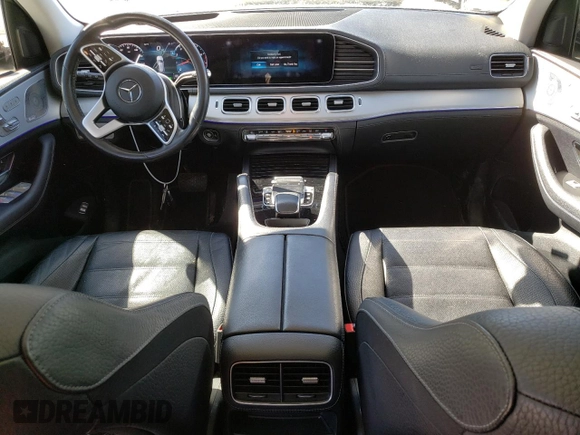 2020 Mercedes-Benz GLE 450 with VIN 4JGFB5KB1LA135630, listed as a Copart auction lot 47074585 with 89,036 mi miles and Salvage title. Bid and sale history available at DreamBid. Image 8.