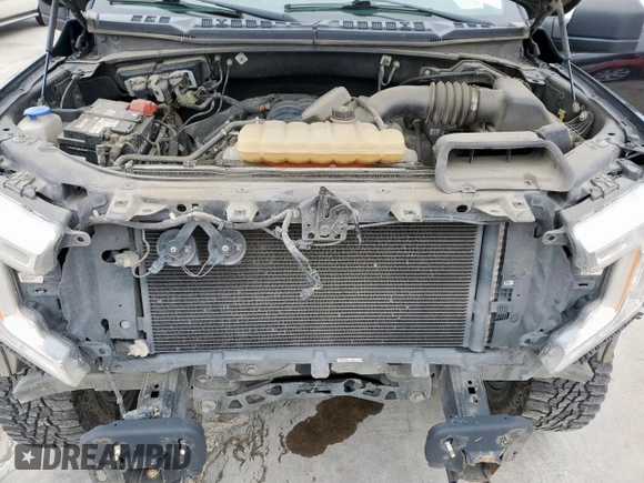2018 Ford F-150 XL with VIN 1FTEW1E56JKC51982, listed as a Copart auction lot 46106735 with 67,168 mi miles and Salvage Title. Bid and sale history available at carsss.com. Image 11.