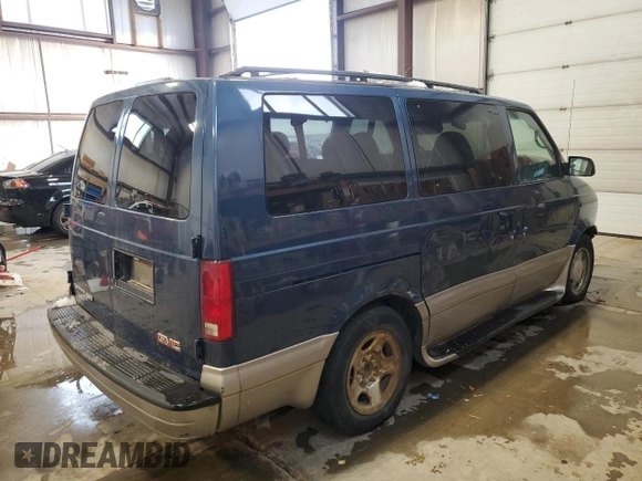 2005 GMC Safari z VIN 1GKEL19X85B502046, wystawiony jako Copart lot #85853484 z przebiegiem 247 503 mil mil oraz Szkoda całkowita • Salvage title. Historia ofert i sprzedaży dostępna na DreamBid. Obrazek 3.