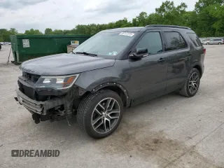 2016 Ford Explorer Sport z VIN 1FM5K8GT3GGA42447, wystawiony jako Copart lot #56747275 z przebiegiem 148 790 mil mil oraz Szkoda całkowita • Salvage title. Historia ofert i sprzedaży dostępna na DreamBid. Obrazek 1.
