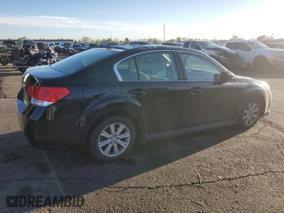 2011 Subaru Legacy Premium with VIN 4S3BMBF62B3240396, listed as a Copart auction lot 53980965 with 97,221 mi miles and Salvage title. Bid and sale history available at DreamBid. Image 3.