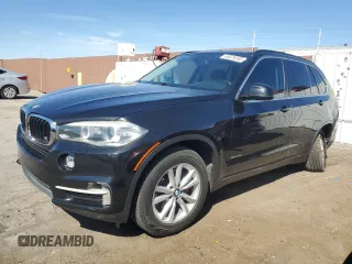2014 BMW X5 xDrive35i with VIN 5UXKR0C51E0K51458, listed as a Copart auction lot 48675285 with 125,553 mi miles and Salvage Title. Bid and sale history available at carsss.com. Image 1.