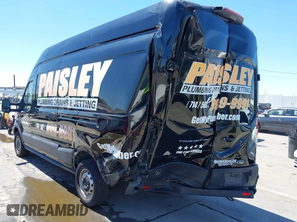 2019 Ford Transit z VIN 1FTBW3XM5KKA49493, wystawiony jako IAAI lot #42608570 z przebiegiem 40 120 mil mil oraz . Historia ofert i sprzedaży dostępna na DreamBid. Obrazek 6.