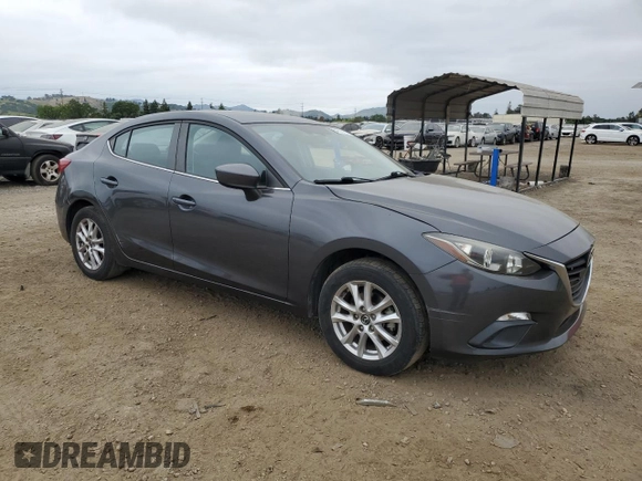 2016 Mazda 3 i Sport with VIN JM1BM1U74G1285879, listed as a Copart auction lot 54601455 with 67,136 mi miles and Salvage Title. Bid and sale history available at DreamBid. Image 4.