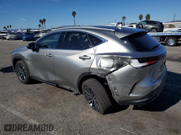 2023 Lexus NX with VIN JTJAKCEZ1P5008237, listed as a Copart auction lot 38348174 with 8,691 mi miles. Bid and sale history available at carsss.com. Image 2.