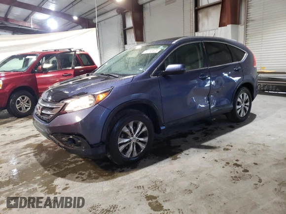 2013 Honda CR-V EX-L z VIN 2HKRM4H72DH634312, wystawiony jako Copart lot #57793605 z przebiegiem 228 150 mil mil oraz Czysty tytuł • Clean title. Historia ofert i sprzedaży dostępna na DreamBid. Obrazek 1.