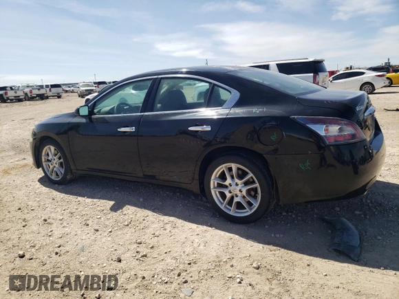 2014 Nissan Maxima S with VIN 1N4AA5AP8EC451084, listed as a Copart auction lot 50337895 with 76,202 mi miles and Salvage Title. Bid and sale history available at DreamBid. Image 2.