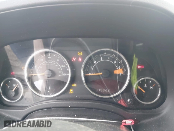 2017 Jeep Compass High Altitude with VIN 1C4NJDEB9HD208970, listed as a IAAI auction lot 41877108 with 119,029 mi miles. Bid and sale history available at carsss.com. Image 7.