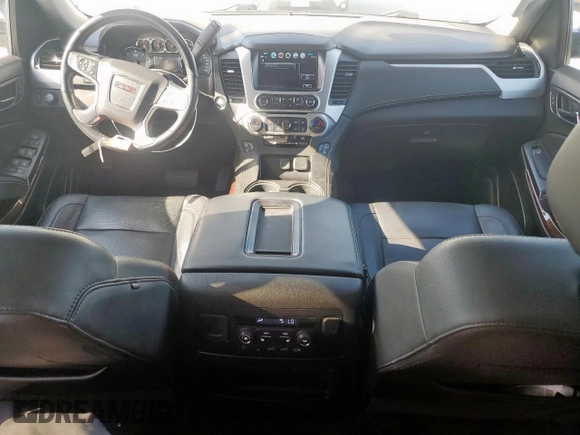 2019 GMC Yukon XL SLT with VIN 1GKS2GKC5KR363643, listed as a Copart auction lot 52749525 with 92,872 mi miles and Salvage title. Bid and sale history available at DreamBid. Image 8.