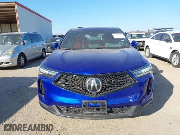 2022 Acura RDX w/A-Spec Package with VIN 5J8TC1H68NL005814, listed as a IAAI auction lot 41222256 with 32,585 mi miles and . Bid and sale history available at carsss.com. Image 12.