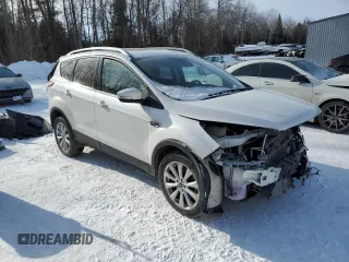 2017 Ford Escape Titanium with VIN 1FMCU9J9XHUA01661, listed as a Copart auction lot 88345395 with 79,865 mi miles and Salvage Title. Bid and sale history available at carsss.com. Image 4.