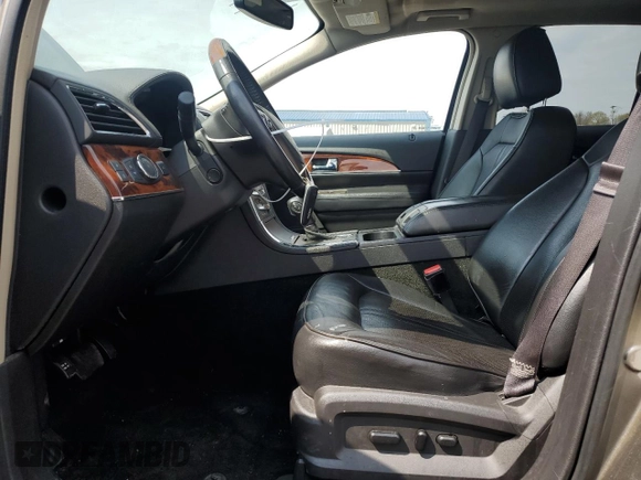 2012 Lincoln MKX with VIN 2LMDJ8JK9CBL16285, listed as a Copart auction lot 52931105 with 89,048 mi miles and Salvage Title. Bid and sale history available at DreamBid. Image 7.