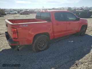 2018 Chevrolet Colorado 4WD Z71 with VIN 1GCPTDE10J1155254, listed as a Copart auction lot 46820835 with 107,199 mi miles and Salvage Title. Bid and sale history available at carsss.com. Image 3.