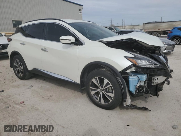 2022 Nissan Murano SV z VIN 5N1AZ2BJ2NC118726, wystawiony jako Copart lot #49034045 z przebiegiem 35 575 mil mil oraz Szkoda całkowita • Salvage title. Historia ofert i sprzedaży dostępna na DreamBid. Obrazek 4.