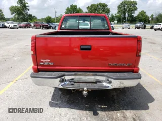 1998 Chevrolet S-10 with VIN 1GCCS14X7WK254161, listed as a Copart auction lot 55741164 with 91,705 mi miles and Salvage Title. Bid and sale history available at carsss.com. Image 6.