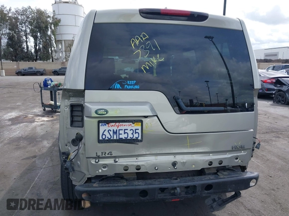 2011 Land Rover LR4 HSE with VIN SALAG2D49BA568133, listed as a IAAI auction lot 41860665 with 201,657 mi miles and . Bid and sale history available at DreamBid. Image 6.