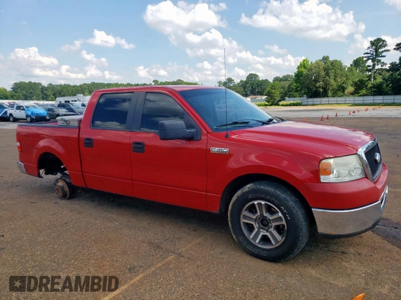 2008 Ford F-150 XL with VIN 1FTRW12W58FA87108, listed as a Copart auction lot 63052835 with 191,524 mi miles and Clean title. Bid and sale history available at DreamBid. Image 4.