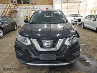 2017 Nissan Rogue SV with VIN 5N1AT2MV0HC897078, listed as a Copart auction lot 51037205 with 154,338 mi miles and Salvage Title. Bid and sale history available at carsss.com. Image 5.