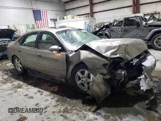 2002 Ford Taurus SES Standard with VIN 1FAFP552X2A245131, listed as a Copart auction lot 51643345 with 84,858 mi miles and Non Repairable. Bid and sale history available at DreamBid. Image 4.