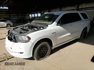 2022 Dodge Durango R/T с VIN 1C4SDJCT2NC222506, выставлен на аукционе Copart как лот 61161785 с пробегом 48 887 миль миль и На запчасти • Non repairable. История ставок и продаж доступна на DreamBid. Изображение 1.