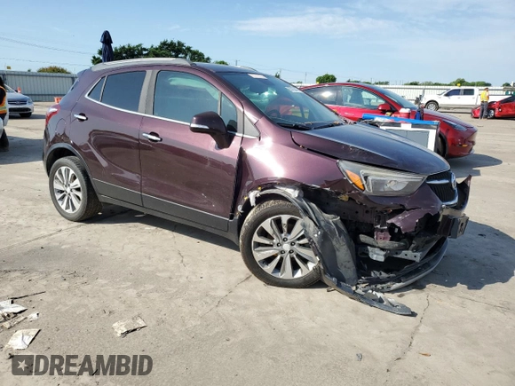 2018 Buick Encore Preferred with VIN KL4CJASB5JB632121, listed as a Copart auction lot 55788445 with 88,232 mi miles and Clean Title. Bid and sale history available at DreamBid. Image 4.