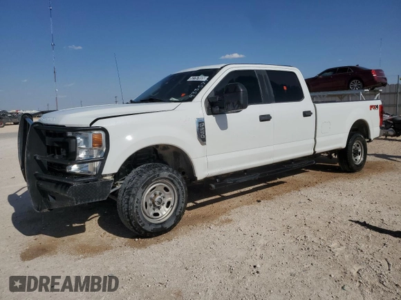 2021 Ford F-250 XL z VIN 1FT7W2B67MEC09318, wystawiony jako Copart lot #52757555 z przebiegiem Nie podano mil oraz Czysty tytuł • Clean title. Historia ofert i sprzedaży dostępna na DreamBid. Obrazek 1.