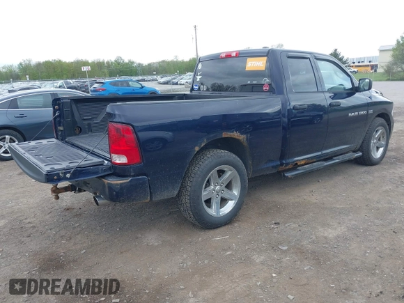 2012 Ram 1500 Express с VIN 1C6RD7FT0CS345213, выставлен на аукционе IAAI как лот 42149548 с пробегом 155 464 миль миль и . История ставок и продаж доступна на DreamBid. Изображение 4.