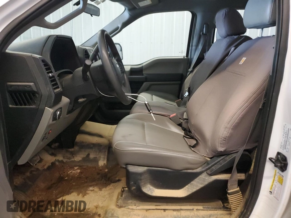 2020 Ford F-150 XL with VIN 1FTEW1EP2LFB38222, listed as a Copart auction lot 44564885 with Not Provided miles and Salvage Title. Bid and sale history available at carsss.com. Image 7.