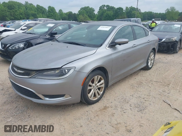 2015 Chrysler 200 Limited with VIN 1C3CCCAB6FN724992, listed as a IAAI auction lot 42051813 with 280,060 mi miles. Bid and sale history available at carsss.com. Image 2.